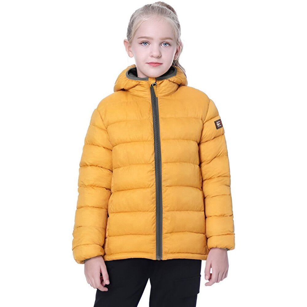 Kids Puffer Jacket with Hood Toddler Winter Coat Unisex Size 6